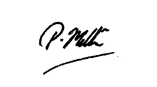 P Miller signature